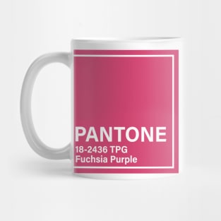 pantone 18-2436 TPG Fuchsia Purple Mug